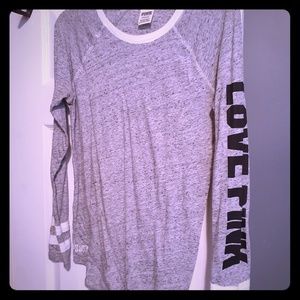 Pink long sleeve shirt